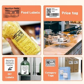 Mini Portable Printer Thermal Printing Sticker Wireless Inkless Mini Pocket Printer Self-adhesive Label Printer Photo Printer
 Mini Portable Printer Thermal Printing Sticker Wireless Inkless Mini Pocket Printer Self-adhesive Label Printer Photo Printer