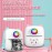 Portable Thermal Printer Wireless Inkless 203DPI Photo Label Memo Wrong Question Printing Machine With USB Cable for IOS Android(5 rolls thermal paper)