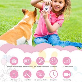1080P Kids Camera, Unicorn Toddler Camera for Birthday Festival Gift, Digital Multi-Functional Child Camera with 2 Inch Screen 20MP 32GB Card Toys for 3 5 8 10 Years Old Girls Boy Best Christmas Gift 1080P Kids Camera, Unicorn Toddler Camera for Birthday Festival Gift, Digital Multi-Functional Child Camera with 2 Inch Screen 20MP 32GB Card Toys for 3 5 8 10 Years Old Girls Boy Best Christmas Gift
