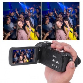 3-inch 4K Digital Camcorder Portable DV WIFI Touch Screen Ultra HD Video Camera 18x Digital Zoom PC Camera Video Recording Photography Camera
