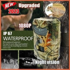 Upgraded version New Wild Camera Photo-Traps 12MP 1080P Motion Triggered Hunting Wildcamera Trap IP66 Waterproof Outdoor Night Vision Trail Camera
 Upgraded version New Wild Camera Photo-Traps 12MP 1080P Motion Triggered Hunting Wildcamera Trap IP66 Waterproof Outdoor Night Vision Trail Camera