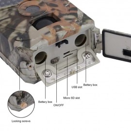 Upgraded version New Wild Camera Photo-Traps 12MP 1080P Motion Triggered Hunting Wildcamera Trap IP66 Waterproof Outdoor Night Vision Trail Camera
 Upgraded version New Wild Camera Photo-Traps 12MP 1080P Motion Triggered Hunting Wildcamera Trap IP66 Waterproof Outdoor Night Vision Trail Camera