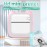 Mini Photo Printer For IPhone/Android 1000mAh Portable Thermal Photo Printer For Gift Study Notes Work Children Photo Picture Memo with 5 Rolls Sticker