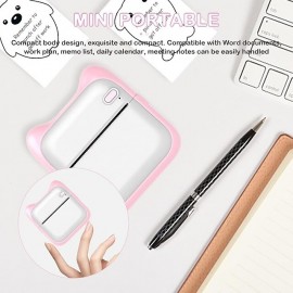 Mini Photo Printer For IPhone/Android 1000mAh Portable Thermal Photo Printer For Gift Study Notes Work Children Photo Picture Memo with 5 Rolls Sticker
 Mini Photo Printer For IPhone/Android 1000mAh Portable Thermal Photo Printer For Gift Study Notes Work Children Photo Picture Memo with 5 Rolls Sticker