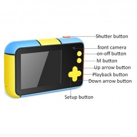 Mini Camera Toys 1080P HD Screen Cute Photo Childrens Digital Camera 2.4 Inch Video Recorder Camcorder for Kids Boys Girls Birthday Christmas Gift
 Mini Camera Toys 1080P HD Screen Cute Photo Childrens Digital Camera 2.4 Inch Video Recorder Camcorder for Kids Boys Girls Birthday Christmas Gift