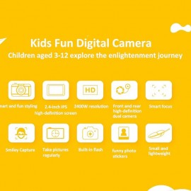 Mini Camera Toys 1080P HD Screen Cute Photo Childrens Digital Camera 2.4 Inch Video Recorder Camcorder for Kids Boys Girls Birthday Christmas Gift
 Mini Camera Toys 1080P HD Screen Cute Photo Childrens Digital Camera 2.4 Inch Video Recorder Camcorder for Kids Boys Girls Birthday Christmas Gift