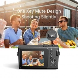 Digital Camera 1080P 48MP Video Camcorder 3.0 Inch TFT LCD Screen Auto Focus 16X Digital Zoom Anti-shake
