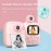 Children's Instant Print Camera With Thermal Printer Kids Digital Photo Camera Girl's Toy Child Camera Video Boy's Birthday Gift