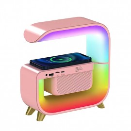 Big G3 Bluetooth Speaker Clock Display 15W Wireless Charging Desktop Home Decor Colorful Atmosphere Light Creative Gift for Child
 Big G3 Bluetooth Speaker Clock Display 15W Wireless Charging Desktop Home Decor Colorful Atmosphere Light Creative Gift for Child