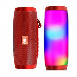 Wireless Speaker Bluetooth-compatible Speaker Microlab Portable Speaker Powerful High Outdoor Bass TF FM Radio with LED Light
