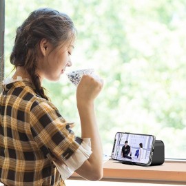 LED Dual Alarm Clock Wireless FM Radio Dimmer Phone Holder With Speaker Bluetooth 5.0 Mirror Clock Home Office Phone Supplies
 LED Dual Alarm Clock Wireless FM Radio Dimmer Phone Holder With Speaker Bluetooth 5.0 Mirror Clock Home Office Phone Supplies