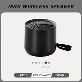 Mini Portable Plain Color Wireless Speaker Mini Portable Plain Color Wireless Speaker