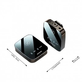 Wireless Lavalier Microphone For Dslr Camera Camcorder Smartphone And Tablet For Youtube Gift For Birthday/Easter/President's Day/Boy/Girlfriends
 Wireless Lavalier Microphone For Dslr Camera Camcorder Smartphone And Tablet For Youtube Gift For Birthday/Easter/President's Day/Boy/Girlfriends