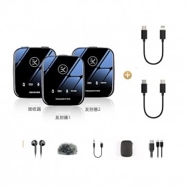 Wireless Lavalier Microphone For Dslr Camera Camcorder Smartphone And Tablet For Youtube Gift For Birthday/Easter/President's Day/Boy/Girlfriends
 Wireless Lavalier Microphone For Dslr Camera Camcorder Smartphone And Tablet For Youtube Gift For Birthday/Easter/President's Day/Boy/Girlfriends