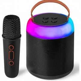 Mini Karaoke Machine with 1 Wireless Microphones for Kids Adults Portable Bluetooth Speaker Toy for Girls and Boys 2 4 5 6 7 8 9 10 12 Year Old Girl Birthday Gift Home Party Ideas
 Mini Karaoke Machine with 1 Wireless Microphones for Kids Adults Portable Bluetooth Speaker Toy for Girls and Boys 2 4 5 6 7 8 9 10 12 Year Old Girl Birthday Gift Home Party Ideas