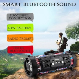 New USB /AUX/ TF Card Phone PC Subwoofer Speakerphone Wireless Bluetooth Portable Speaker Surround Stereo Outdoor Speaker
 New USB /AUX/ TF Card Phone PC Subwoofer Speakerphone Wireless Bluetooth Portable Speaker Surround Stereo Outdoor Speaker