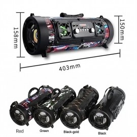 New USB /AUX/ TF Card Phone PC Subwoofer Speakerphone Wireless Bluetooth Portable Speaker Surround Stereo Outdoor Speaker
 New USB /AUX/ TF Card Phone PC Subwoofer Speakerphone Wireless Bluetooth Portable Speaker Surround Stereo Outdoor Speaker