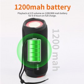 TG227 Portable Bluetooth Speaker Wireless Bass Subwoofer Waterproof Outdoor Column Boombox Music Center FM TFStereo Loudspeaker
 TG227 Portable Bluetooth Speaker Wireless Bass Subwoofer Waterproof Outdoor Column Boombox Music Center FM TFStereo Loudspeaker