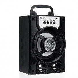 Bluetooth 5.1v Portable PA Speaker With/without Microphone Color Changing LED Light Rechargeable Karaoke Machine Supports TF Card/USB FM , Perfect for Party
