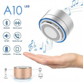 A10 Wireless Bluetooth Speaker Small Steel Gun Subwoofer Portable Mini Gift Card  U Disk TF Outdoor A10 Wireless Bluetooth Speaker Small Steel Gun Subwoofer Portable Mini Gift Card  U Disk TF Outdoor