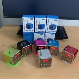 Mini Portable Stereo Audio Speaker Music Player FM Radio TF Card U Disk Support
 Mini Portable Stereo Audio Speaker Music Player FM Radio TF Card U Disk Support