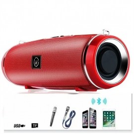 Clear Stereo Sound Professional IPX7 Waterproof Outdoor HIFI Column Speaker Wireless Bluetooth Speaker Subwoofer Sound Box Support FM Radio TF Mp3 Player
 Clear Stereo Sound Professional IPX7 Waterproof Outdoor HIFI Column Speaker Wireless Bluetooth Speaker Subwoofer Sound Box Support FM Radio TF Mp3 Player