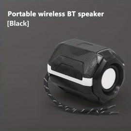 Wireless Small Speaker Subwoofer (battery Life About Five Hours Power 5W Wireless Version 5.0) Mini Home Outdoor Pluggable Card Long Duration
 Wireless Small Speaker Subwoofer (battery Life About Five Hours Power 5W Wireless Version 5.0) Mini Home Outdoor Pluggable Card Long Duration