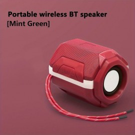Wireless Small Speaker Subwoofer (battery Life About Five Hours Power 5W Wireless Version 5.0) Mini Home Outdoor Pluggable Card Long Duration
 Wireless Small Speaker Subwoofer (battery Life About Five Hours Power 5W Wireless Version 5.0) Mini Home Outdoor Pluggable Card Long Duration