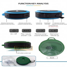 Mini Portable Speaker c6 Waterproof Outdoor Shower Speaker stereo speakers
 Mini Portable Speaker c6 Waterproof Outdoor Shower Speaker stereo speakers