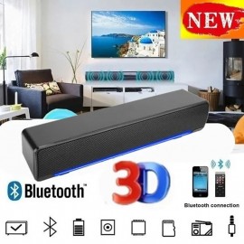 iMosi X8 Bluetooth Speaker Bluetooth USB LED Light Stereo Sound Wireless Speakers Speaker For Laptop Mobile Phone Projector