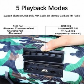 TG118 Upgrate Bluetooth Speaker Column Wireless Portable Outdoor Soundbox Bass Stereo Subwoofer Boombox Support TF AUX USB Loudspeaker
 TG118 Upgrate Bluetooth Speaker Column Wireless Portable Outdoor Soundbox Bass Stereo Subwoofer Boombox Support TF AUX USB Loudspeaker