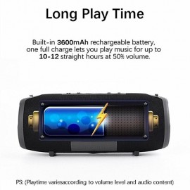 TG118 Upgrate Bluetooth Speaker Column Wireless Portable Outdoor Soundbox Bass Stereo Subwoofer Boombox Support TF AUX USB Loudspeaker
 TG118 Upgrate Bluetooth Speaker Column Wireless Portable Outdoor Soundbox Bass Stereo Subwoofer Boombox Support TF AUX USB Loudspeaker