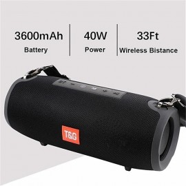 TG118 Upgrate Bluetooth Speaker Column Wireless Portable Outdoor Soundbox Bass Stereo Subwoofer Boombox Support TF AUX USB Loudspeaker
 TG118 Upgrate Bluetooth Speaker Column Wireless Portable Outdoor Soundbox Bass Stereo Subwoofer Boombox Support TF AUX USB Loudspeaker