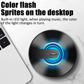 Mini Wireless Bluetooth Speaker Portable Heavy Bass Sound Box Outdoor Subwoofer TF MP3 Player With RGB Lights Support Handsfree
 Mini Wireless Bluetooth Speaker Portable Heavy Bass Sound Box Outdoor Subwoofer TF MP3 Player With RGB Lights Support Handsfree