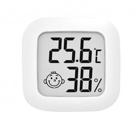 1PC High Precision Digital LCD Thermometer and Hygrometer Indoor Mini Household Temperature Sensor Household Stonego Hygrometer Gauge
