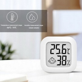 1PC High Precision Digital LCD Thermometer and Hygrometer Indoor Mini Household Temperature Sensor Household Stonego Hygrometer Gauge
