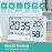 LCD Large Screen Electronic Temperature Humidity Meter High Precisions Electronic Temperature Hygrometer Alarm Clock MY-13