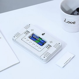 LCD Multi-function Weather Temperature And Humidity Electronic Clock Wall-mounted Household Large-screen Digital Calendar Shipment Without Battery
 LCD Multi-function Weather Temperature And Humidity Electronic Clock Wall-mounted Household Large-screen Digital Calendar Shipment Without Battery