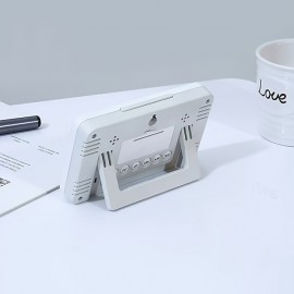 LCD Multi-function Weather Temperature And Humidity Electronic Clock Wall-mounted Household Large-screen Digital Calendar Shipment Without Battery
 LCD Multi-function Weather Temperature And Humidity Electronic Clock Wall-mounted Household Large-screen Digital Calendar Shipment Without Battery