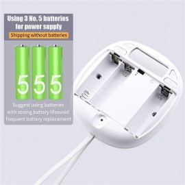 Portable Silent Vibration Alarm Clock for Students to Wake up Powerfully Adorable and Mute Digital Clock
 Portable Silent Vibration Alarm Clock for Students to Wake up Powerfully Adorable and Mute Digital Clock