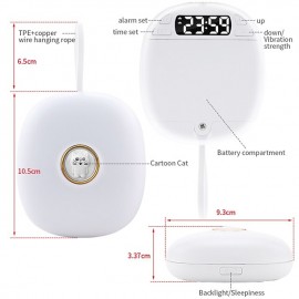 Portable Silent Vibration Alarm Clock for Students to Wake up Powerfully Adorable and Mute Digital Clock
 Portable Silent Vibration Alarm Clock for Students to Wake up Powerfully Adorable and Mute Digital Clock