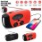 Multifunctional Hand Radio Solar Crank Dynamo Powered AM/FM/NOAA Weather Radio Use Emergency LED Flashlight and Power Bank