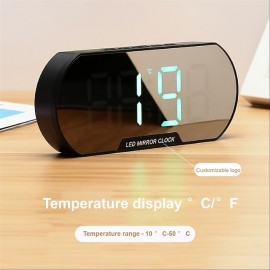 Smart Digital Alarm Clock with LED Display and USB Charging - Perfect for Students and Desktop Use
 Smart Digital Alarm Clock with LED Display and USB Charging - Perfect for Students and Desktop Use