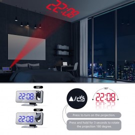 New Dual Alarm Clock Projection Electronic Clock LED Mirror Mirrors Large Screen Alarm Clock
 New Dual Alarm Clock Projection Electronic Clock LED Mirror Mirrors Large Screen Alarm Clock