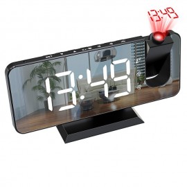 New Dual Alarm Clock Projection Electronic Clock LED Mirror Mirrors Large Screen Alarm Clock
 New Dual Alarm Clock Projection Electronic Clock LED Mirror Mirrors Large Screen Alarm Clock