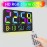 Color Large Font Alarm Clock LED Clock Bedside Clock Large Screen Electronic Clock Wall Clock