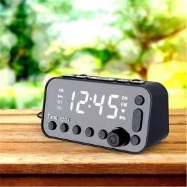 Digital Alarm Clock DAB/FM Radio Backup Dual Alarm Settings Jumbo Screen Display Electronic Desktop Clock with Snooze Function
 Digital Alarm Clock DAB/FM Radio Backup Dual Alarm Settings Jumbo Screen Display Electronic Desktop Clock with Snooze Function
