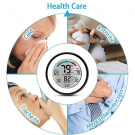 Indoor Humidity Touchscreen Thermometer Hygrometer LCD Temperature Display Meter Digital
