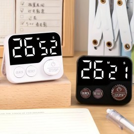 Multifunctional Rotary Timer Kitchen Timer LED Time Manager Student-specific Cooking And Baking Timer
 Multifunctional Rotary Timer Kitchen Timer LED Time Manager Student-specific Cooking And Baking Timer