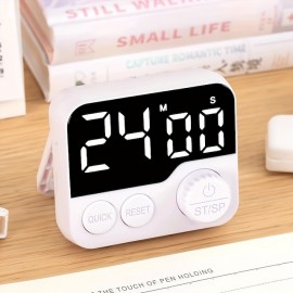 Multifunctional Rotary Timer Kitchen Timer LED Time Manager Student-specific Cooking And Baking Timer
 Multifunctional Rotary Timer Kitchen Timer LED Time Manager Student-specific Cooking And Baking Timer